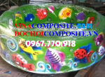 Hồ câu cá nhựa trẻ em, bể câu cá nhựa cho bé